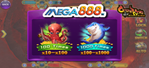 MEGA888 APK & iOS Download 2025 - Ocean King Game Interface