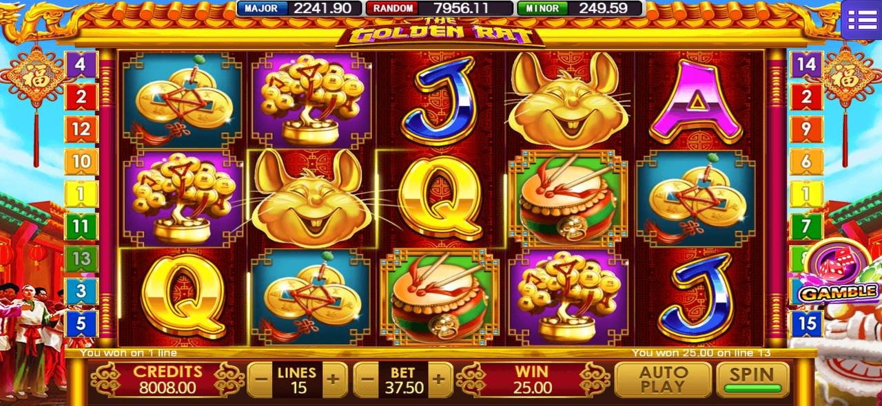 MEGA888 THE GOLDEN RAT Slot Gameplay with 96.5% RTP - Highest Paying Slot in Malaysia 2025