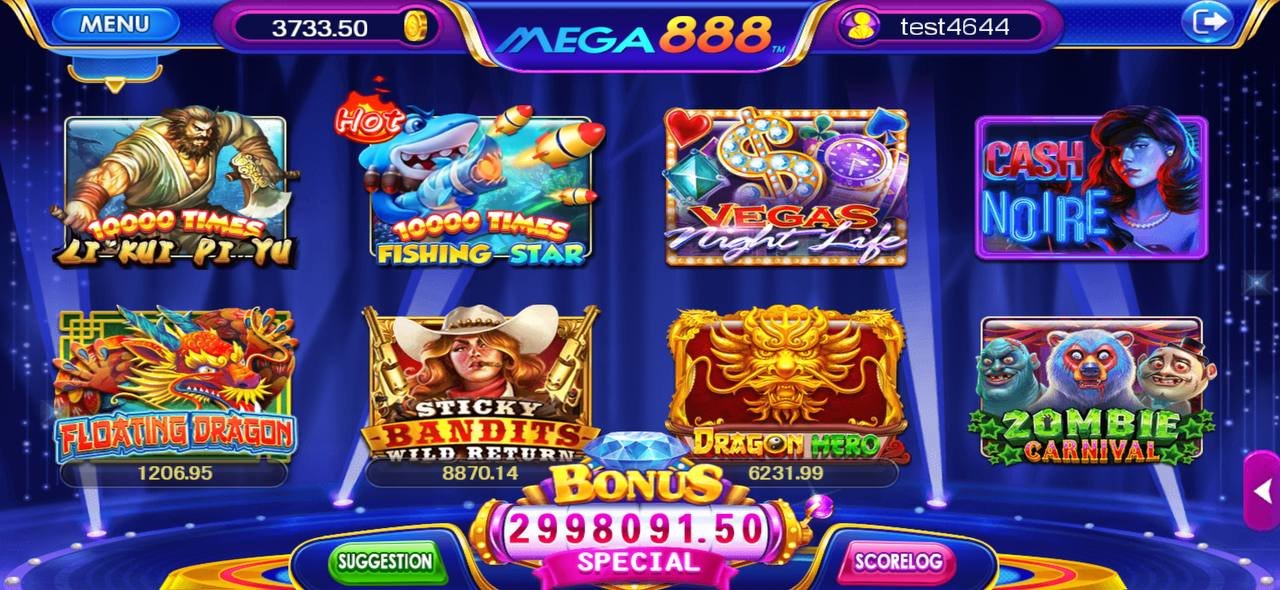 Mega888 Game List 2025 Categories - Progressive Slots, Video Slots, Live Casino