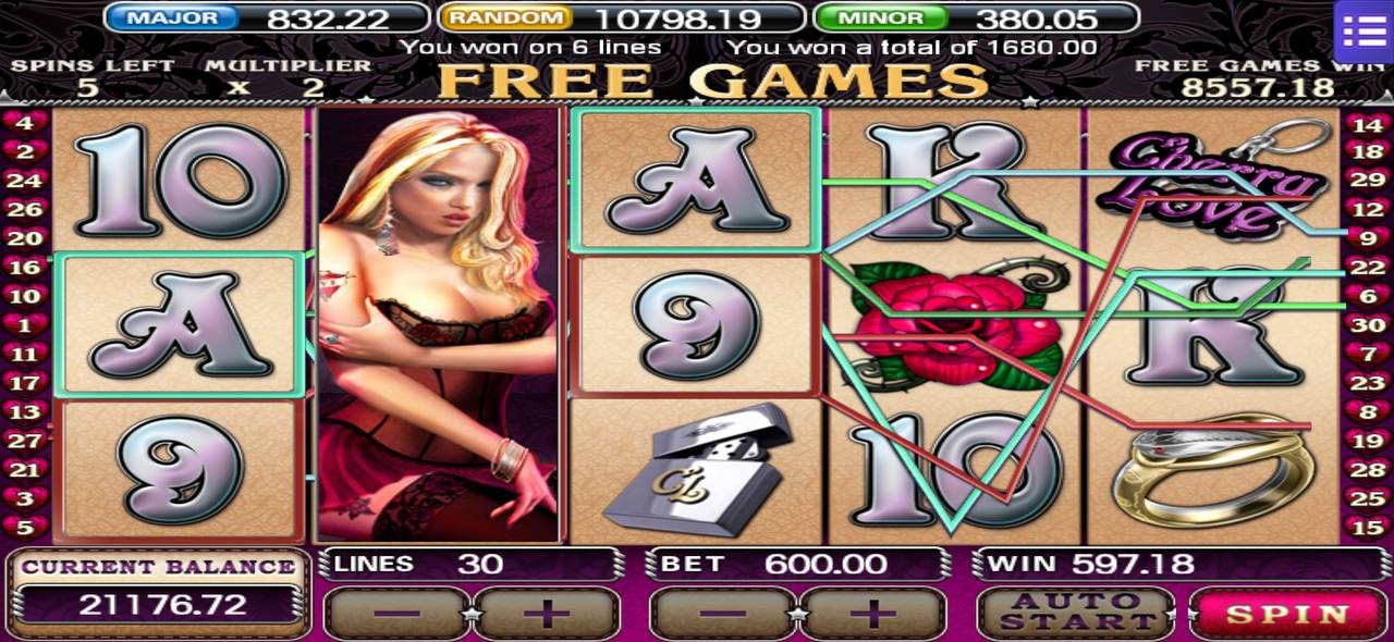 MEGA888 CHERRY LOVE Expanding Wilds