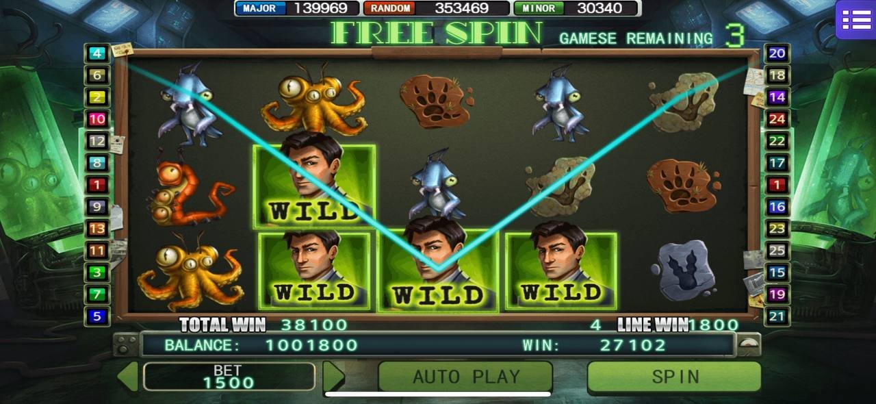 MEGA888 AGENT 51 Game Screenshot