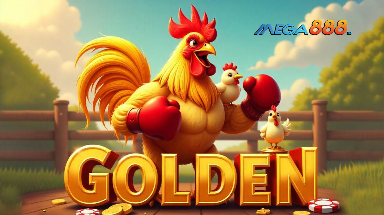 Comprehensive MEGA888 GOLDEN slot machine review 2025 showing golden dragon symbols and RTP percentage