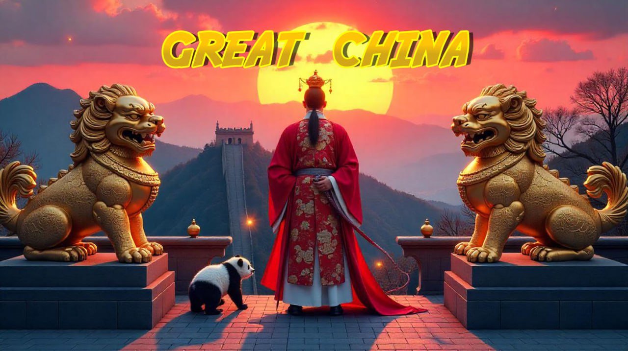 MEGA888 GREAT CHINA Slot Game Cover - 2025 Edition with 96.2% RTP